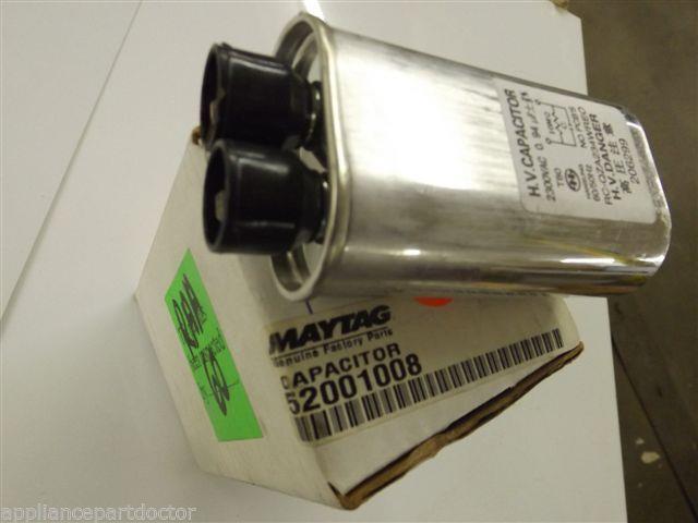 Maytag Amana Microwave 52001008 Capacitor NEW IN BOX Maytag Amana Microwave 52001008 Capacitor NEW IN BOX